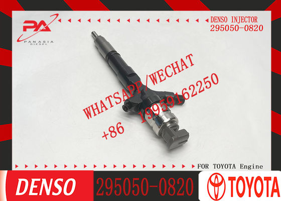 Common Rail Diesel Fuel Injector 23670-30380 295050-0820 for Denso Toyota Hilux Hiace D4D 1KD 2KD FTV