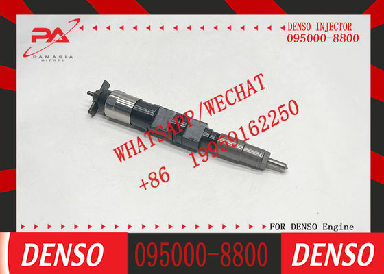 Diesel Fuel Injector 095000-8800 RE524382 for John Deere 4045 6068 Engine E210LC E240LC E300LC 624J