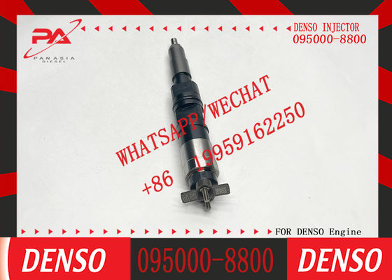 Diesel Fuel Injector 095000-8800 RE524382 for John Deere 4045 6068 Engine E210LC E240LC E300LC 624J