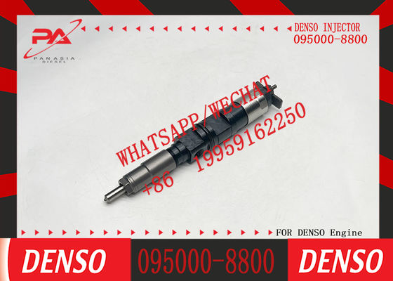 Diesel Fuel Injector 095000-8800 RE524382 for John Deere 4045 6068 Engine E210LC E240LC E300LC 624J