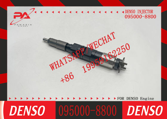Diesel Fuel Injector 095000-8800 RE524382 for John Deere 4045 6068 Engine E210LC E240LC E300LC 624J