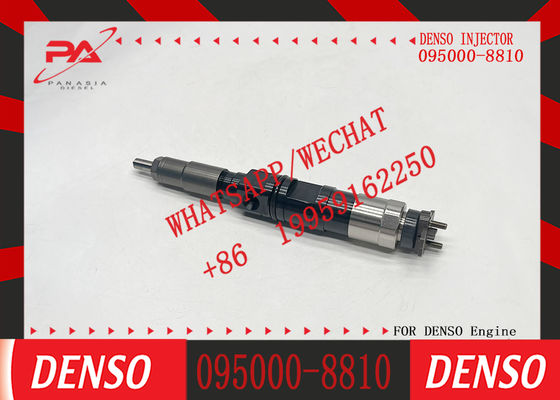 Common Rail Injector 095000-8810 RE532216 DZ100218 Diesel Fuel Injector Nozzle RE532216 for John Deere 4045T 6068T S350