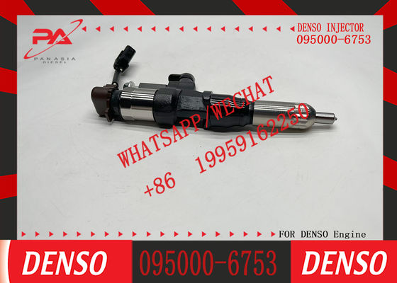 Genuine diesel Common Rail Injector 095000-6750, 095000-6753 for HINO J08E 23670-E0030, 23670-E0031, 23670E0030