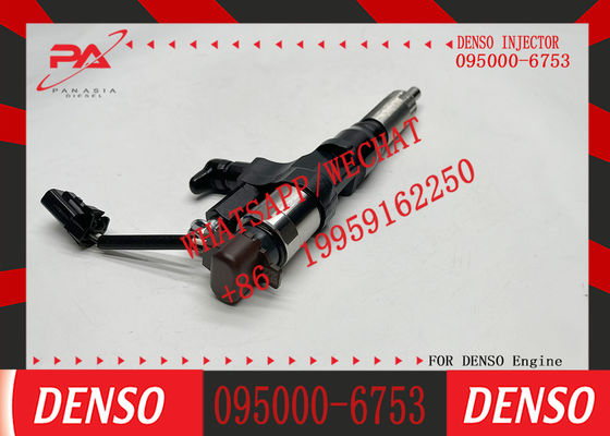 Genuine diesel Common Rail Injector 095000-6750, 095000-6753 for HINO J08E 23670-E0030, 23670-E0031, 23670E0030