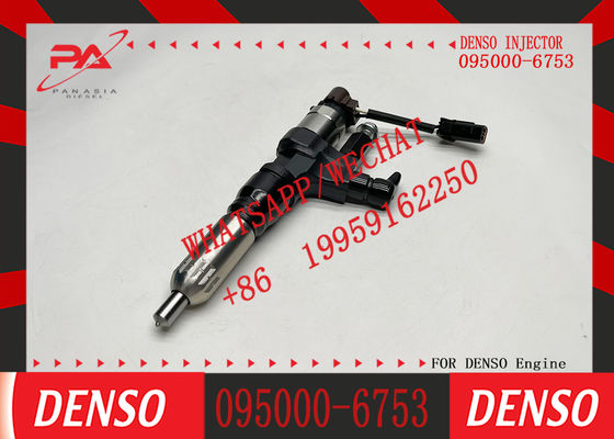 Genuine diesel Common Rail Injector 095000-6750, 095000-6753 for HINO J08E 23670-E0030, 23670-E0031, 23670E0030