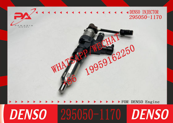 High Quality New Common Rail Diesel Fuel Injector 295050-1170 for Hino N04C Truck 300 Series Models 23670-E0030 & 23670-E0031
