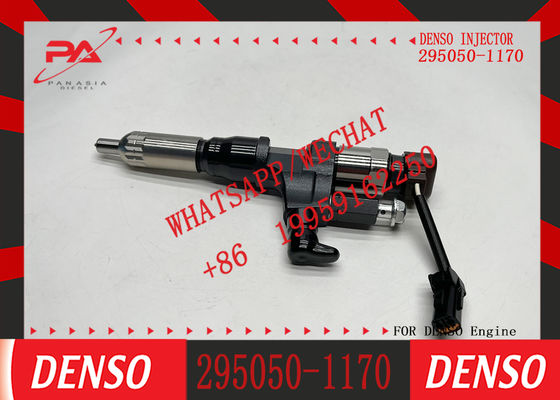 High Quality New Common Rail Diesel Fuel Injector 295050-1170 for Hino N04C Truck 300 Series Models 23670-E0030 & 23670-E0031