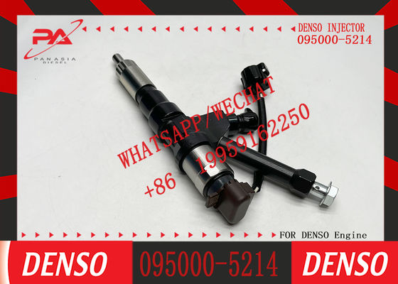 Excavator Accessories Fuel Injector 095000-5215 095000-5214 23670-E0351 for Denso P11PC SK450 for Construction Machinery
