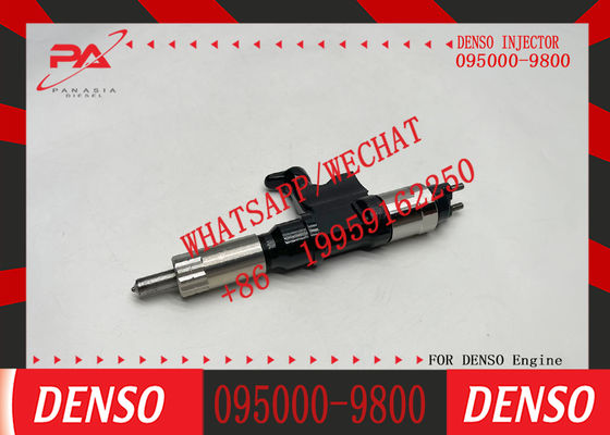 Fuel Injector 095000-9800 095000-1810 0950009800 8-98219181-0 Compatible for 4HK1 6HK1 Engine