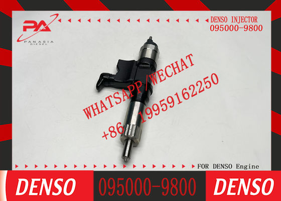 Fuel Injector 095000-9800 095000-1810 0950009800 8-98219181-0 Compatible for 4HK1 6HK1 Engine