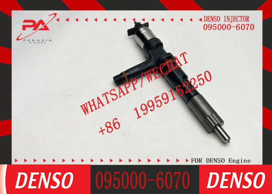 6251-11-3100 Fuel Injector 095000-6070 for PC800-6 WA320 WA470 Excavator Loader