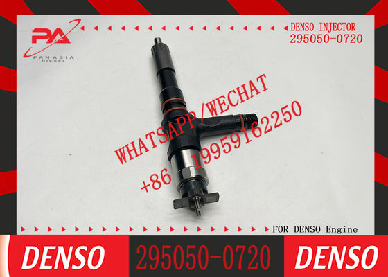 Diesel Fuel Common Rail Injector 295050-0720 6252-11-3100 6252 11 3100 6252113100 for KOMATSU SAA6D125E-6A/6B/7A