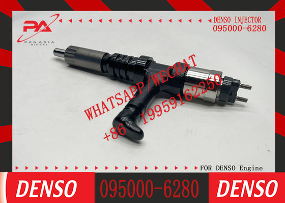 6219113100 12V140 Diesel Fuel Injector 095000-6280 for Excavator 095000-6280 6219-11-3100