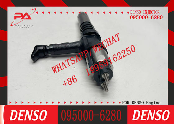6219113100 12V140 Diesel Fuel Injector 095000-6280 for Excavator 095000-6280 6219-11-3100