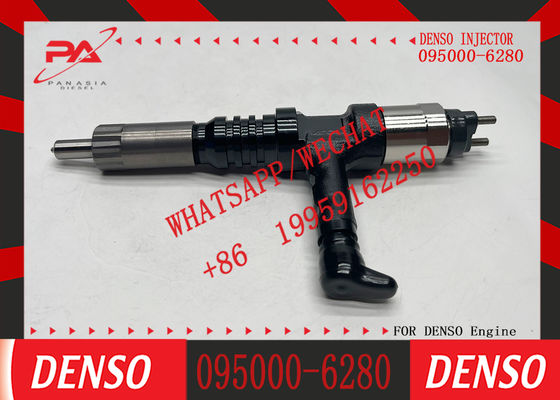 6219113100 12V140 Diesel Fuel Injector 095000-6280 for Excavator 095000-6280 6219-11-3100