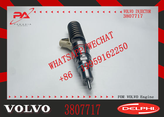 Reman Fuel Injector Diesel Engine Common Rail Fuel Injector 3801441 3807717 for Volvo Penta Industrial Marine D12-650 Engine