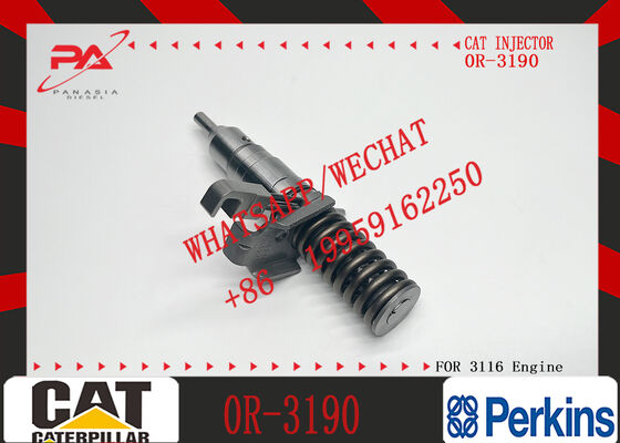 Excavator Accessories Fuel Injector 7E-8729 0R-3190 for CAT 3114 Engine CAT E200B for Construction Machinery
