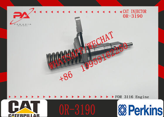 Excavator Accessories Fuel Injector 7E-8729 0R-3190 for CAT 3114 Engine CAT E200B for Construction Machinery