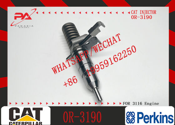 Excavator Accessories Fuel Injector 7E-8729 0R-3190 for CAT 3114 Engine CAT E200B for Construction Machinery
