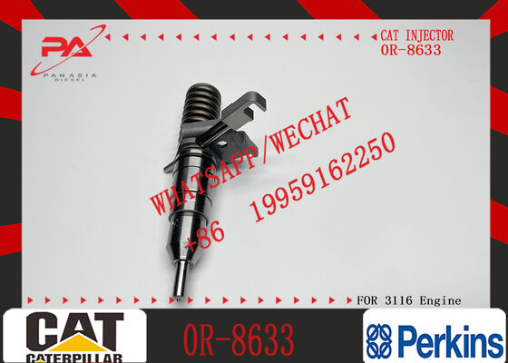 0R-8633 162-0218 Diesel Fuel Injector 1620218 0R8633 for Engine 3508B 3512B 3516B