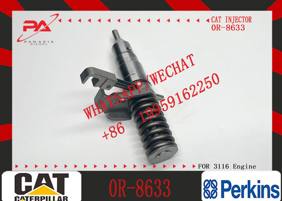 0R-8633 162-0218 Diesel Fuel Injector 1620218 0R8633 for Engine 3508B 3512B 3516B