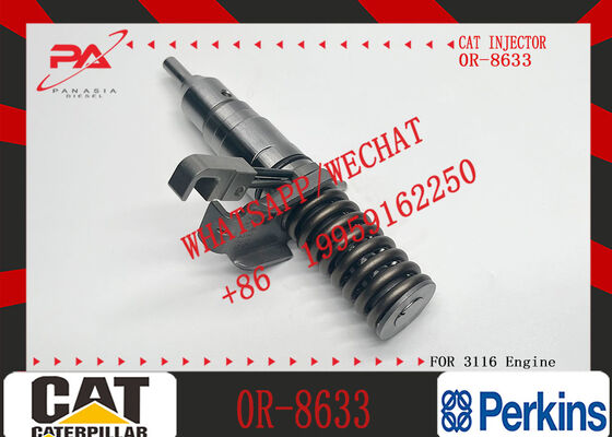 0R-8633 162-0218 Diesel Fuel Injector 1620218 0R8633 for Engine 3508B 3512B 3516B