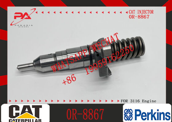 ERIKC 127 8207 0R 8867 Common Rail Injector Nozzle 1278207 0R-8867 diesel Fuel Pump 127-8207 0R8867
