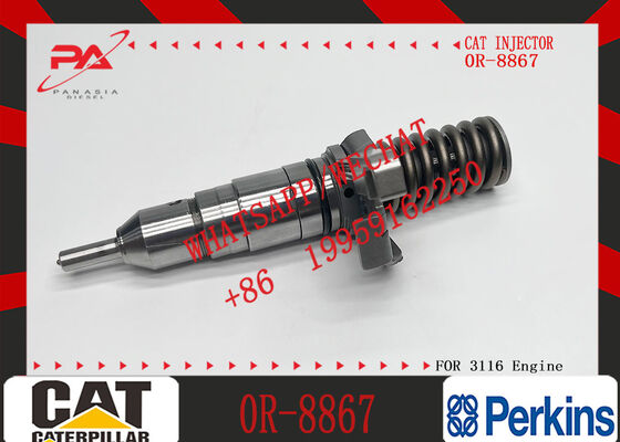 ERIKC 127 8207 0R 8867 Common Rail Injector Nozzle 1278207 0R-8867 diesel Fuel Pump 127-8207 0R8867