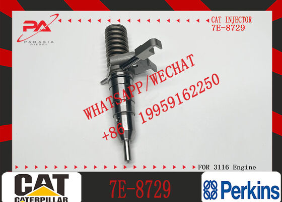 Diesel Fuel Injector 7E8729 7E-8729 for Caterpillar E200B IT12B IT14B Engine 3114