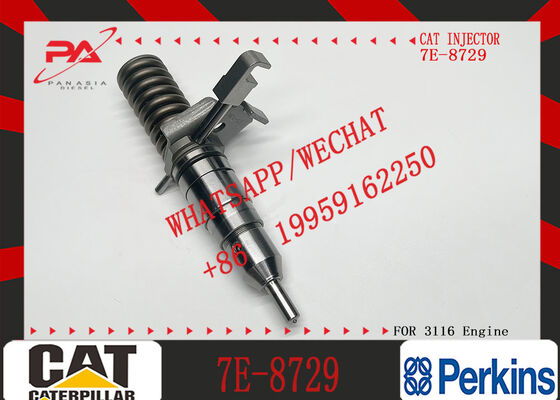 Diesel Fuel Injector 7E8729 7E-8729 for Caterpillar E200B IT12B IT14B Engine 3114