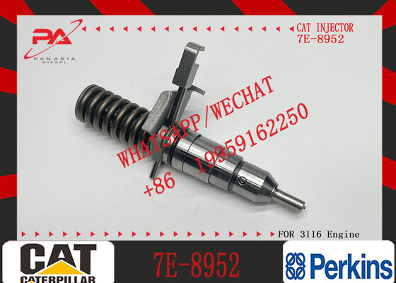 Excavator Engine Parts 7E-8952 Fuel Injector 3116 Engine Fuel Injector for Cat 950g 960f 962g Construction Machinery Parts
