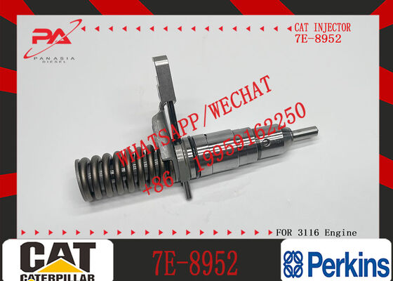 Excavator Engine Parts 7E-8952 Fuel Injector 3116 Engine Fuel Injector for Cat 950g 960f 962g Construction Machinery Parts