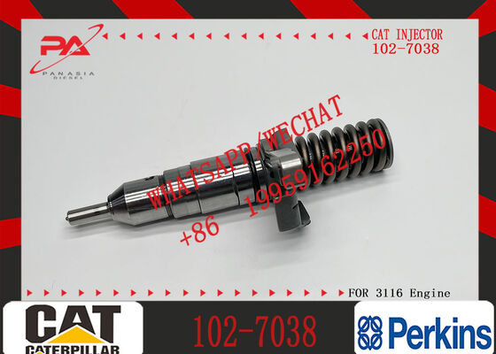 High Quality Common Rail Fuel Injector 102-7038 105-1694 107-1230 for Caterpillar Sprayer Excavator 3116
