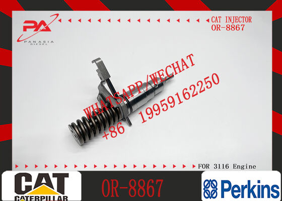 WEIYUAN Fuel Injector 140-8413 OR-8867 for Caterpillar for CAT Engine 3116 3126 Wheel Loader 938G