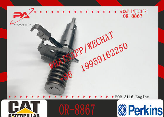 WEIYUAN Fuel Injector 140-8413 OR-8867 for Caterpillar for CAT Engine 3116 3126 Wheel Loader 938G