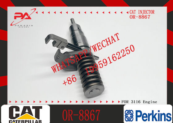 WEIYUAN Fuel Injector 140-8413 OR-8867 for Caterpillar for CAT Engine 3116 3126 Wheel Loader 938G