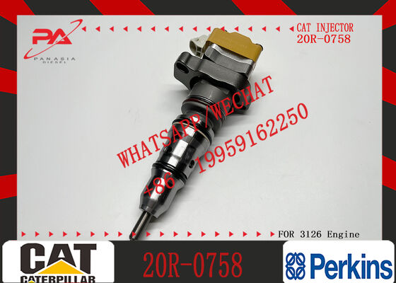 New Diesel Engine Injector 1OR-1267 188-1320 10R-9237 173-9379 10R-0781 4CR0197 156-8895 for Caterpillar C3126 Common Rail Steel