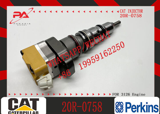 New Diesel Engine Injector 1OR-1267 188-1320 10R-9237 173-9379 10R-0781 4CR0197 156-8895 for Caterpillar C3126 Common Rail Steel