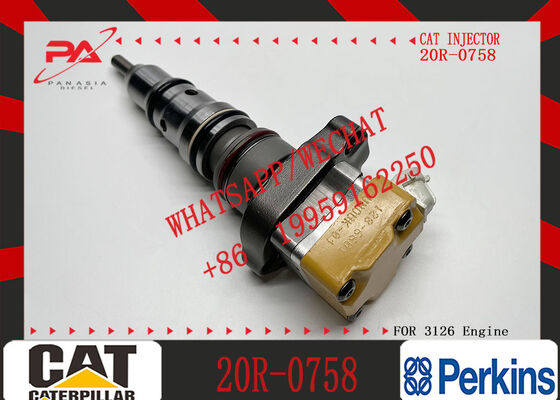 New Diesel Engine Injector 1OR-1267 188-1320 10R-9237 173-9379 10R-0781 4CR0197 156-8895 for Caterpillar C3126 Common Rail Steel