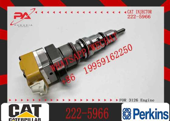 High Quality Common Rail Injector Diesel Fuel Injector 222-5966 2225966 222 5966 for 3126B 3126E Engine