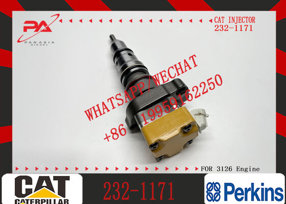 174-7526 3408C 3408E 3412EOil Fuel Injectors Assy for Crawler Excavator Diesel Engine Repair 174-7526 2321171 10R1267 232-1171