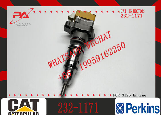 174-7526 3408C 3408E 3412EOil Fuel Injectors Assy for Crawler Excavator Diesel Engine Repair 174-7526 2321171 10R1267 232-1171