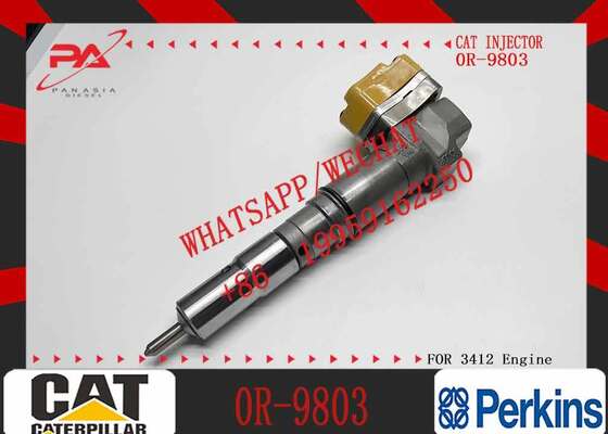 Excavator Parts Fuel Injector 0R9803 for CAT 3126 Series Diesel Engine Injector 0R-9803