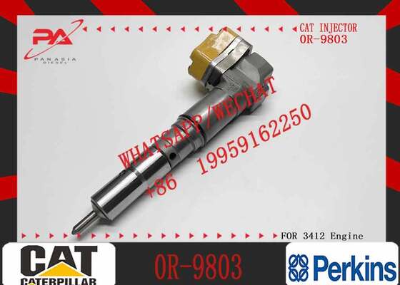 Excavator Parts Fuel Injector 0R9803 for CAT 3126 Series Diesel Engine Injector 0R-9803