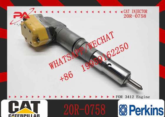 Common Rail Fuel Injector 174-7526 20R-0758 CAT 3412E Injector for Caterpillar Machinery Diesel Engine Parts