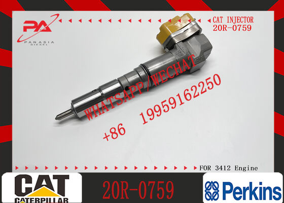 Caterpillar C3126 Common Rail Diesel Engine Injection Valves 20R-0759 Injection Valves Injector 20R-0759 for Caterpillar C3126