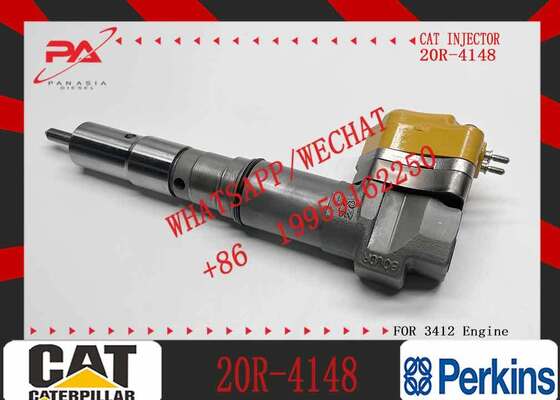 Fuel Injector 174-7528 20R-4148 1747528 20R4148 for Caterpillar 3412 3412E 3408 Diesel Engine Fuel Injector
