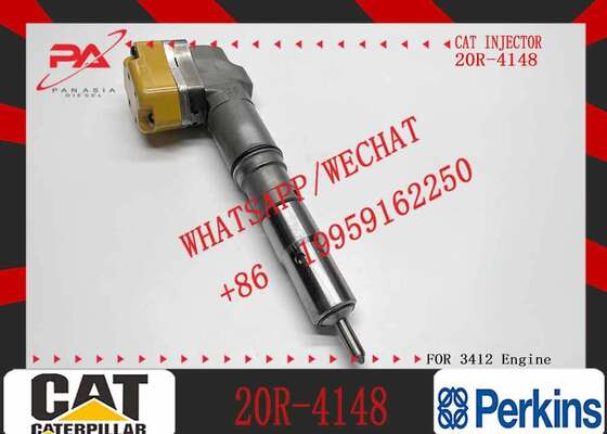 Fuel Injector 174-7528 20R-4148 1747528 20R4148 for Caterpillar 3412 3412E 3408 Diesel Engine Fuel Injector