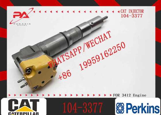 Fuel Injector 104-3377 174-7526 111-7916 138-8754 0R-8624 for CAT 3408E 3412E Engine 769D 773D 775D 631E 633E II 637E 651E 657E