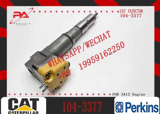 Fuel Injector 104-3377 174-7526 111-7916 138-8754 0R-8624 for CAT 3408E 3412E Engine 769D 773D 775D 631E 633E II 637E 651E 657E